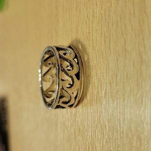Wave Design Sterling Silver Ring